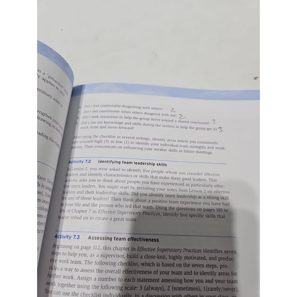 Effective Supervisory Skill Building : Study Guide by Christine Becker (2013,... - Picture 9 of 9